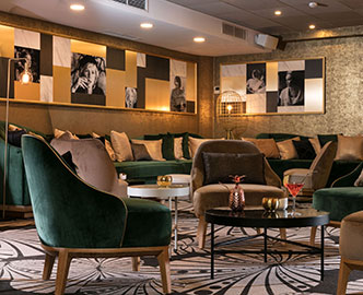 agencement hôtel ; espace bar