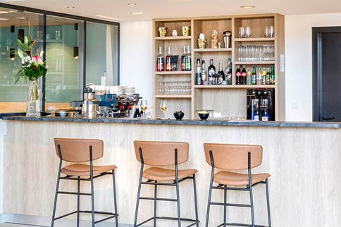 bar de l'hôtel