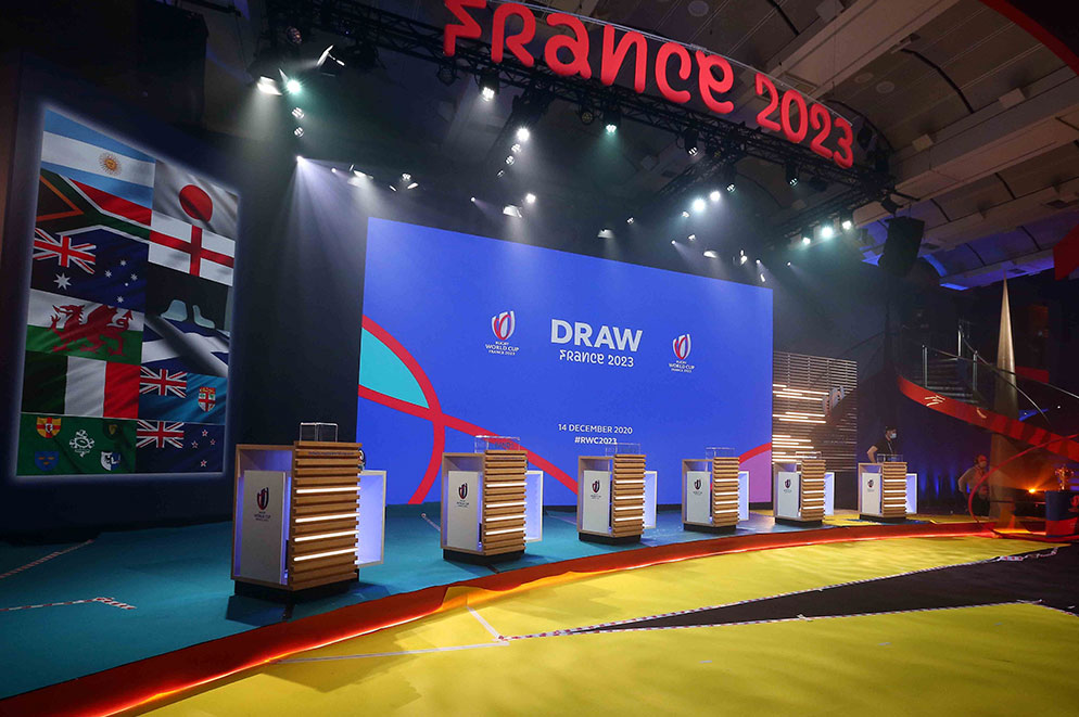 aménagement scèbe tirage au sort coupe du monde Rugby 2023
