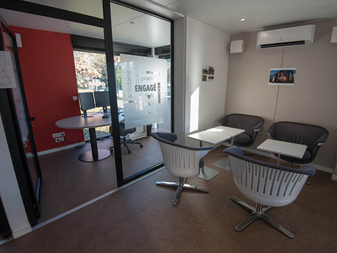 Agencement bureaux Crédit Agricole