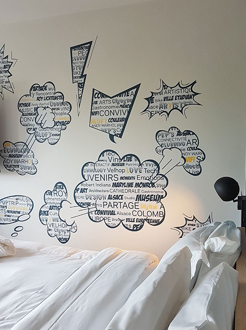 chambre témoin hôtel a loft strasbourg