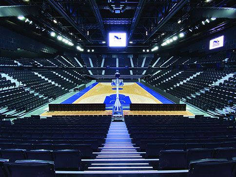 Arena Futuroscope - configuration événement sportif 