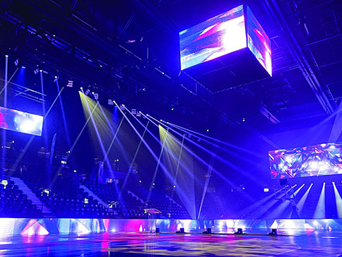 Arena Futuroscope - configuration concerts 