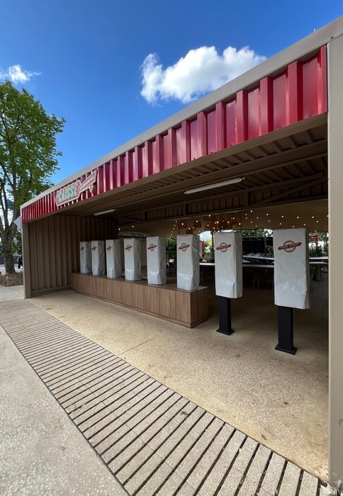 Agencement Food Court Festival - Futuroscope