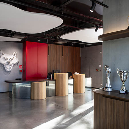 Agencement Siège social LOU Rugby