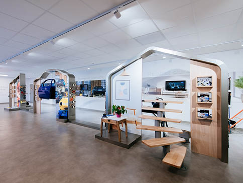 AGENCEMENT SHOWROOM SAINT-GOBAIN
