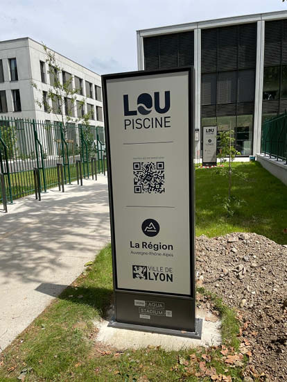 SIGNALETIQUE PISCINE DU LOU