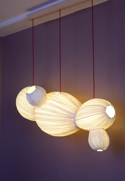 tendances déco lampe papier  