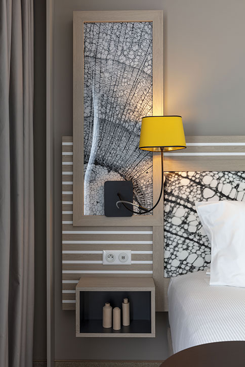 tête de lit - chambre - Hotel Hilton Garden Inn Massy