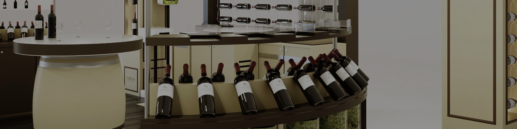 agencement d'espace intérieur - caves à vins