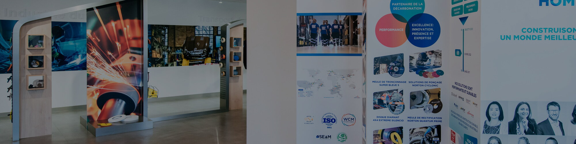 Agencement showroom modulaire