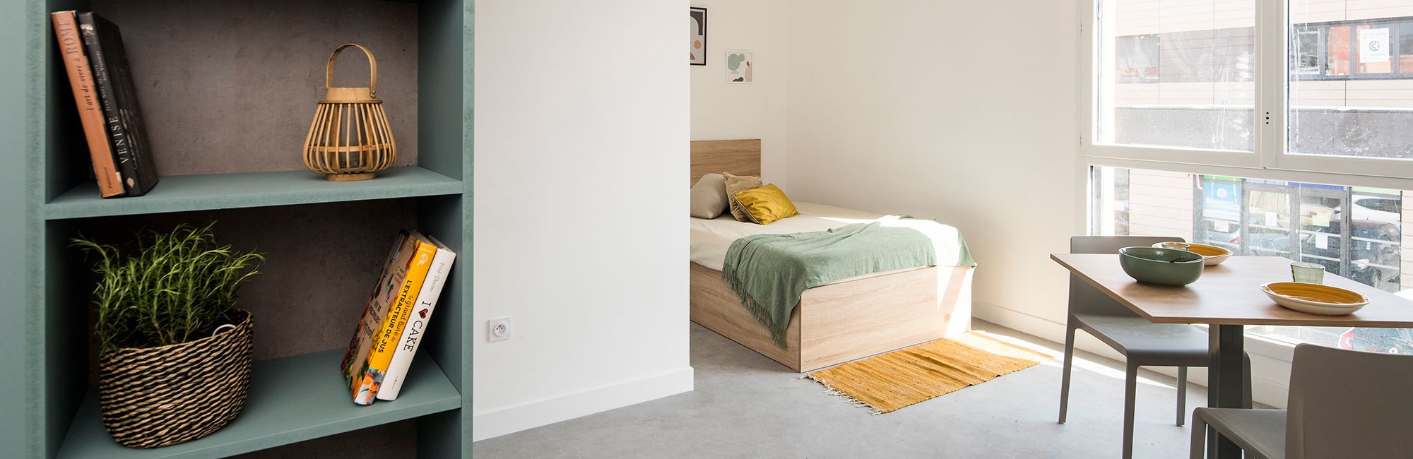 agencement résidence étudiante campus Martelet - Limas  