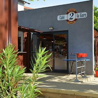 Façade extérieure du restaurant Café 2 la Gare