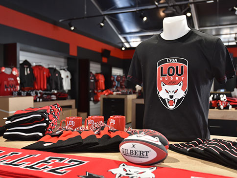 Agencement boutique du LOU : meuble d'exposition