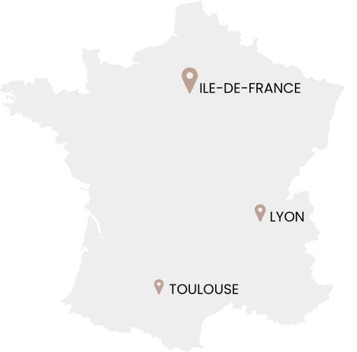 cartes de France - Ateliers GL events