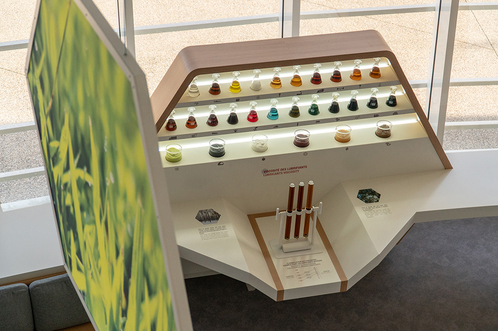 Mobilier sur mesure d'exposition