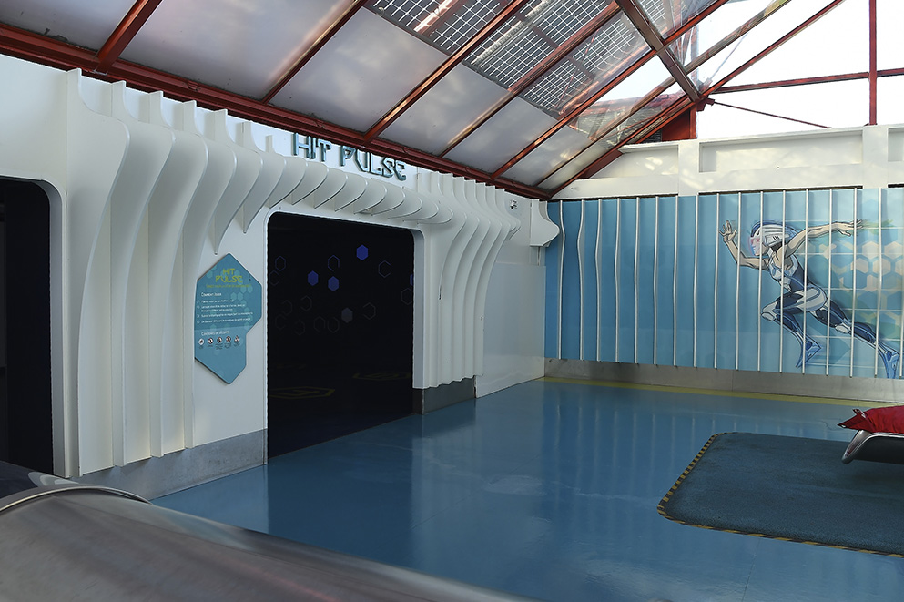 Agencement, décoration murale et signalétique imprimée sur mur